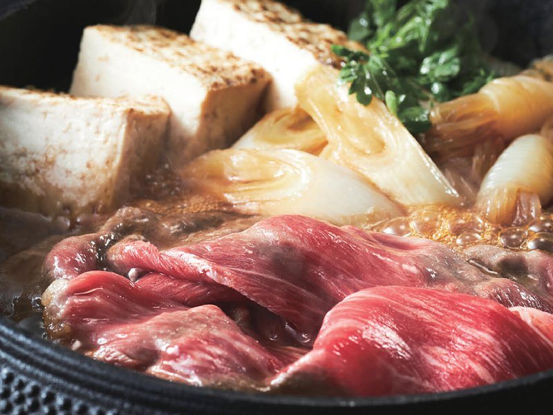〈鹿児島県産〉黒毛和牛すき焼き用（best Gourmet 4,000円コース掲載）