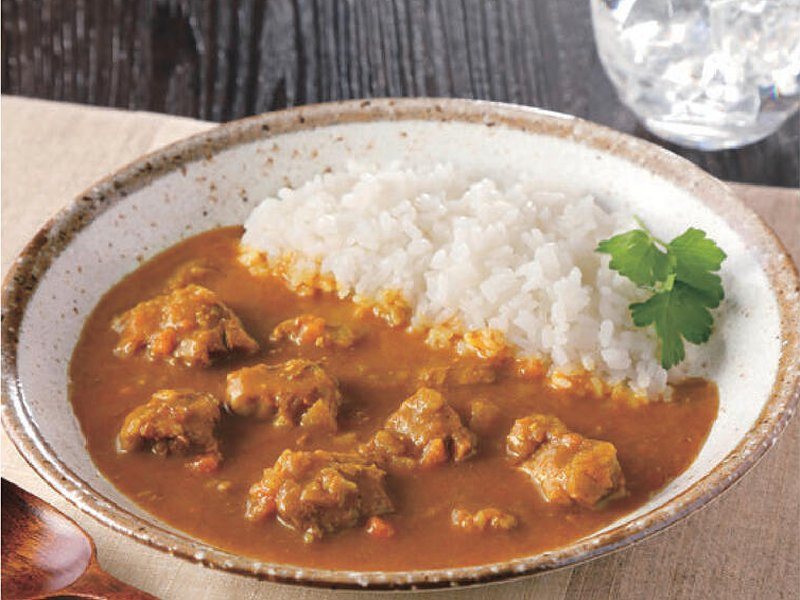〈なだ万〉和風ビーフカレー（best Gourmet 5,000円コース掲載）