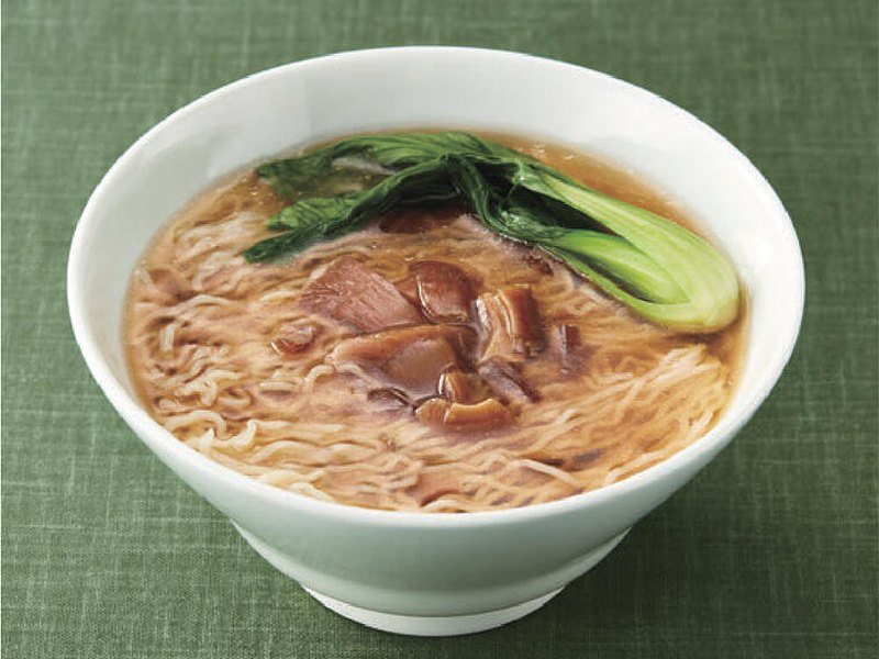 〈日本橋 古樹軒〉ふかひれラーメン（best Gourmet 6,000円コース掲載）
