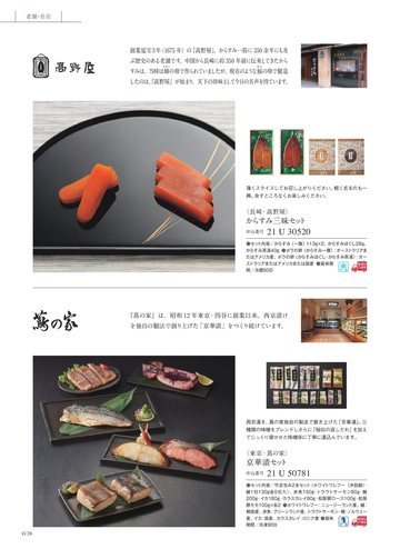 高野屋の誌面（26ページ）