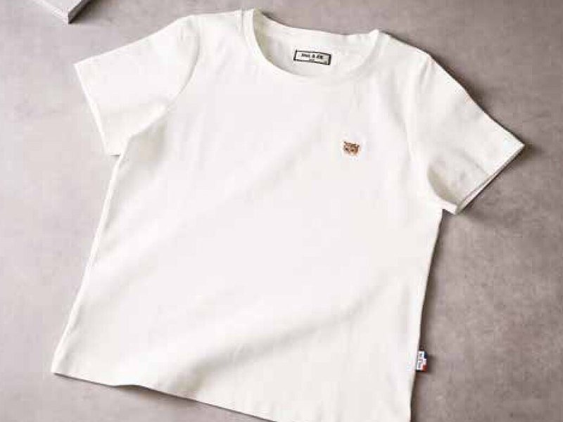 〈ポールアンドジョー〉ヌネットワッペンTシャツ(レディース)(コロン 4,400円コース掲載)