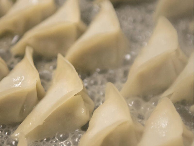 〈薬院宝雲亭〉博多一口餃子（dancyu 6,000円コース掲載）