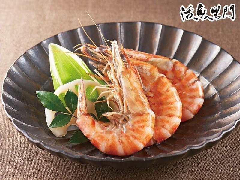 〈活魚黒門〉車海老（選べるグルメ50選 10,000円コース掲載）
