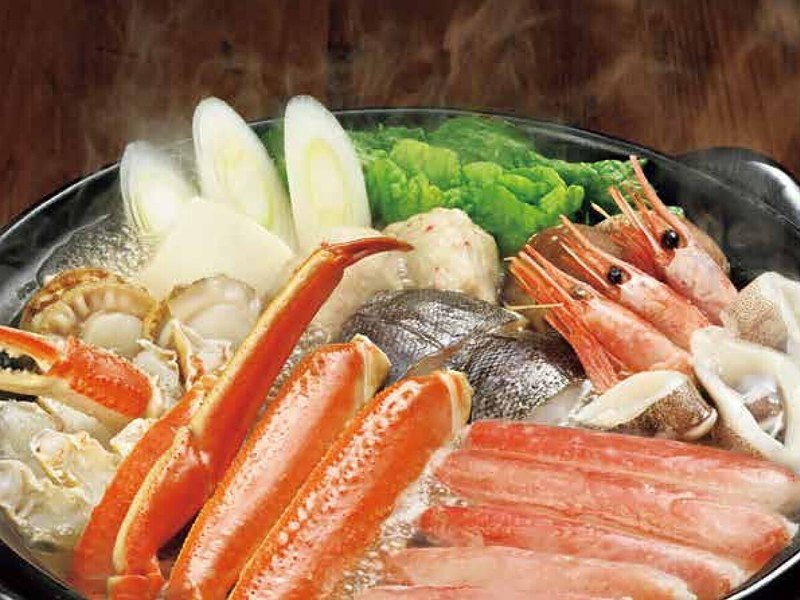 〈北海道〉海鮮かに鍋（北海道のおくりもの 16,000円コース掲載）
