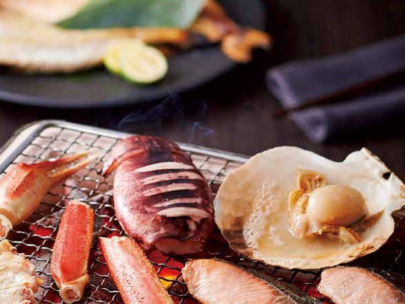 〈北海道〉海鮮浜焼きセット（北海道のおくりもの 21,000円コース掲載）
