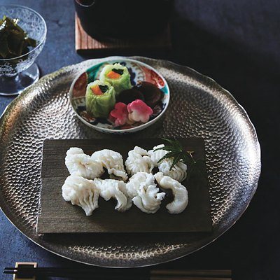 日本のおいしい食べ物 16,000円コースの誌面より（43ページ）