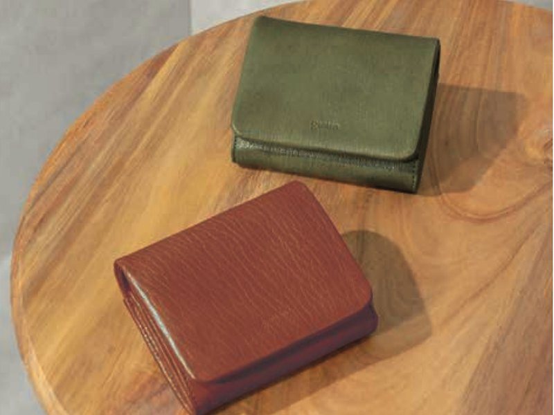 〈ゲンテン〉二つ折財布（Presentage 25,900円コース掲載）