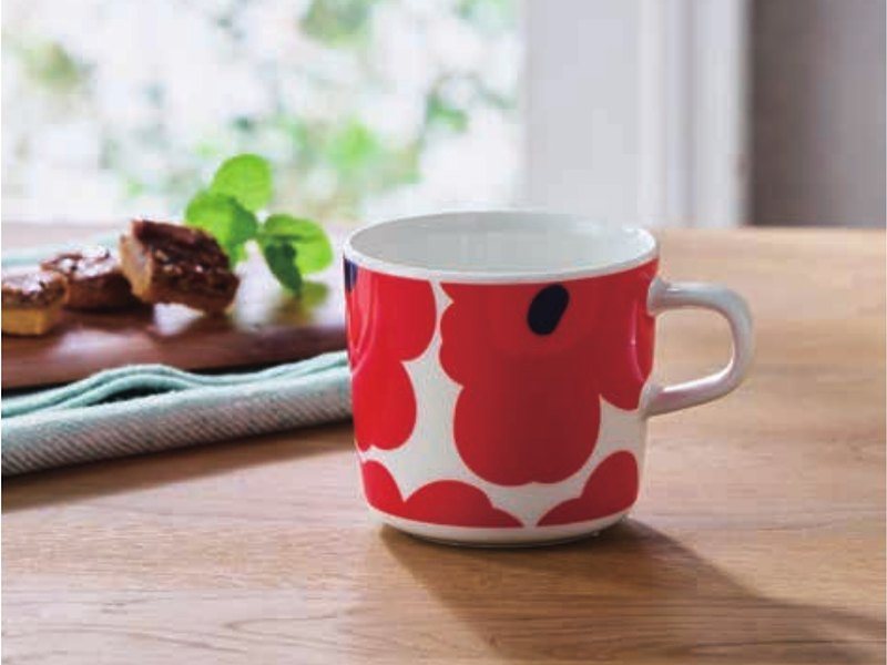 〈マリメッコ〉コーヒーカップ（Presentage 4,400円コース掲載）
