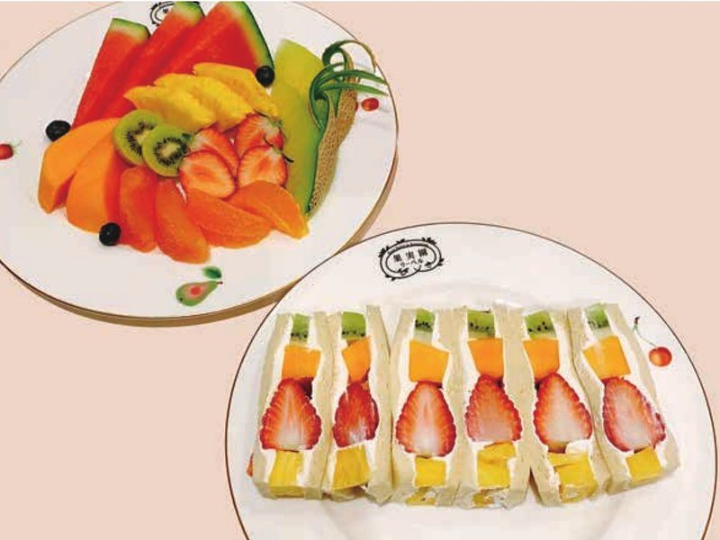 〈果実園リーベル〉フルーツのカフェペア（Presentage 4,400円コース掲載）