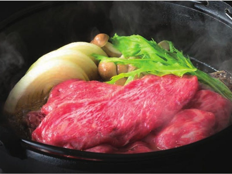〈松阪牛〉すき焼用モモ（Presentage 4,900円コース掲載）