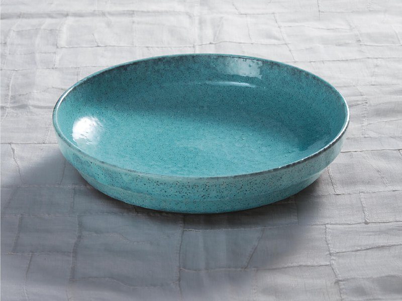 〈作山窯〉かいらぎ盛鉢 28cm（SAYU 15,900円コース掲載）