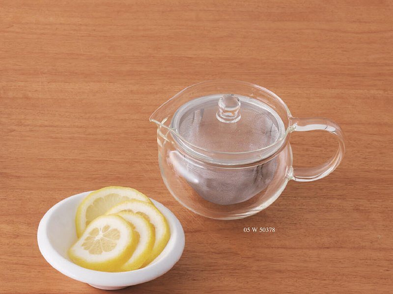 〈ハリオ〉茶茶急須 丸300ml（SAYU 3,400円コース掲載）