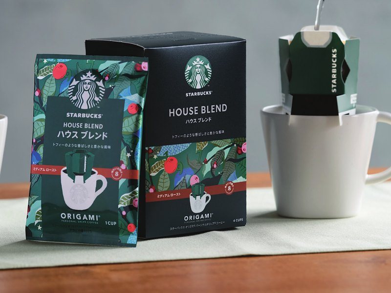 〈選べるギフト〉スターバックス オリガミ パーソナルドリップ コーヒーギフト（スターバックス ノート型カタログギフト 3,000円コース掲載）
