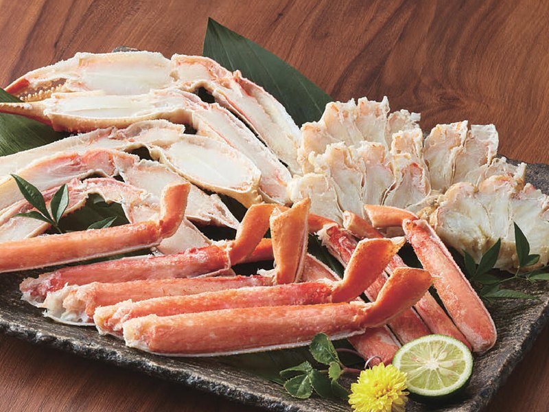 〈ずわいがに〉ボイルずわいがに半むき身（uluao 10,900円コース掲載）