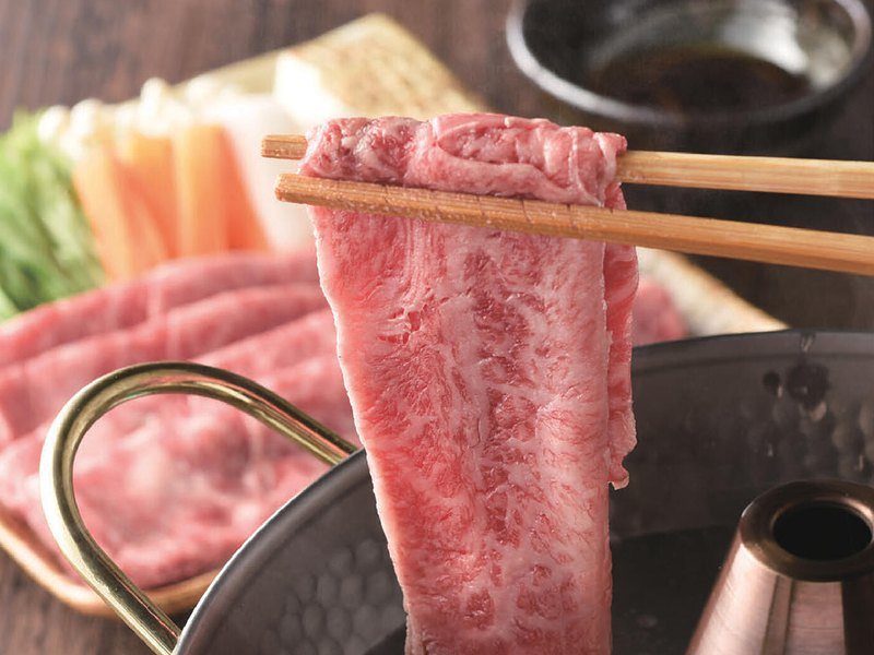 〈鹿児島県産黒毛和牛〉サーロイン しゃぶしゃぶ用（uluao 50,900円コース掲載）