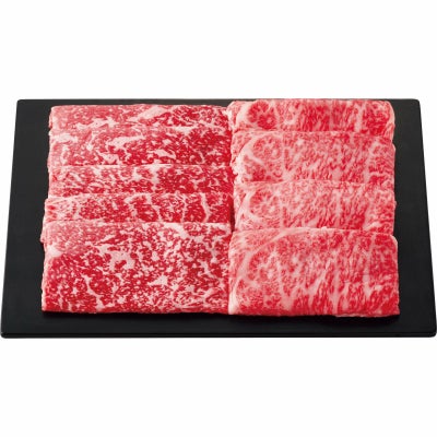 銀座吉澤 松阪牛ロース・モモすき焼き用（計500g）
