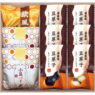 小豆パイ・欧風せんべい和菓子詰合せ