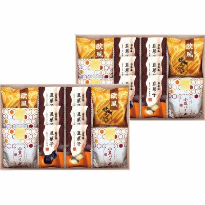 小豆パイ・欧風せんべい和菓子詰合せ