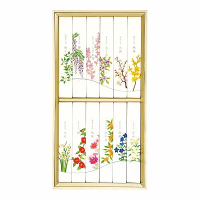カメヤマ 名香 月の花 12種入（桐箱入）