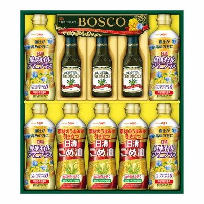ボスコ オリーブオイル＆ヘルシーオイルギフト