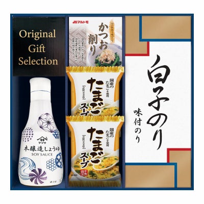 ヤマサ鮮度しょうゆ＆白子のり詰合せ
