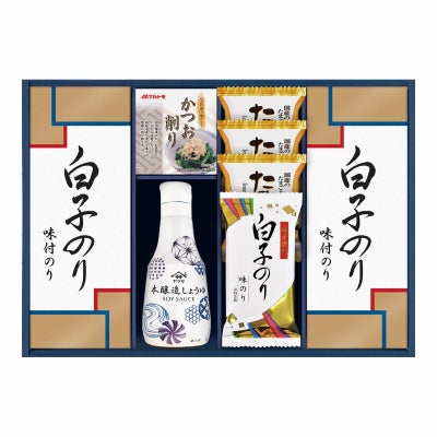 ヤマサ鮮度しょうゆ＆白子のり詰合せ