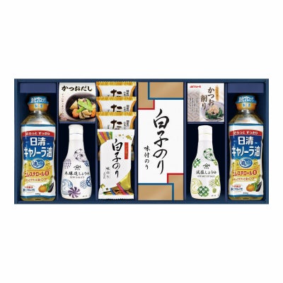 ヤマサ鮮度しょうゆ＆白子のり詰合せ