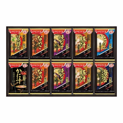 アマノフーズ フリーズドライ おみそ汁贅沢ギフト（20食）