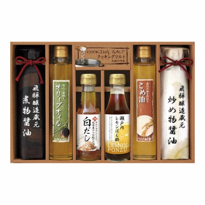 美食ファクトリー 厳選こだわり調味料ギフト
