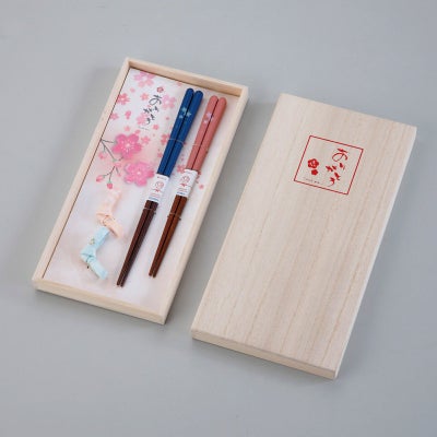 箸・箸置セット ありがとう