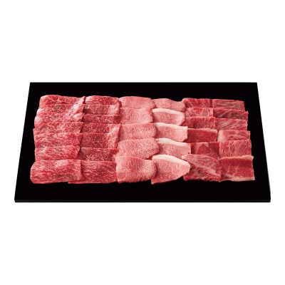 銀座吉澤 松阪牛 ロース・カタ（ウデ）・モモ 焼肉用（計600g）