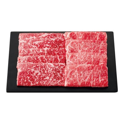 銀座吉澤 松阪牛 ロース・モモ すき焼き用（計500g）