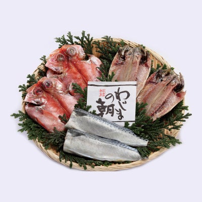 わじまの朝干物セット3種6枚
