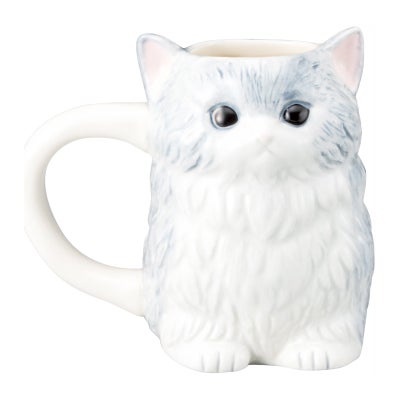 ダイカットマグ ねこ