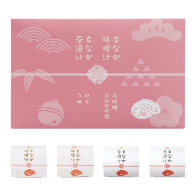 もなか味噌汁＆茶漬け（4個）