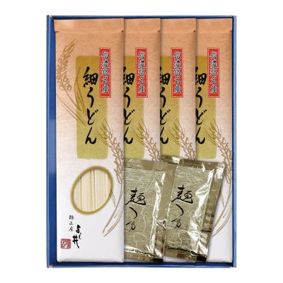 細うどんセット