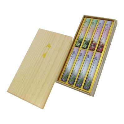 薫寿堂 花かおりアソート 短寸8入（桐箱入）
