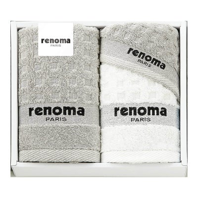 renoma　フェイスタオル・タオルハンカチセット