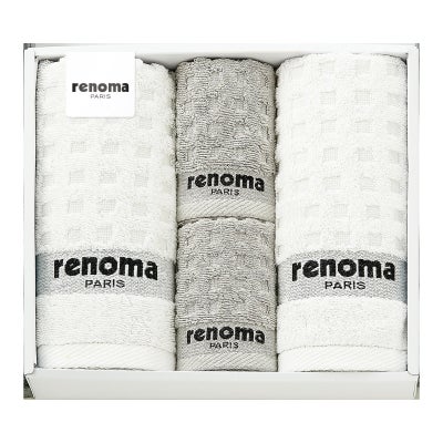 renoma　フェイスタオル・タオルハンカチセット