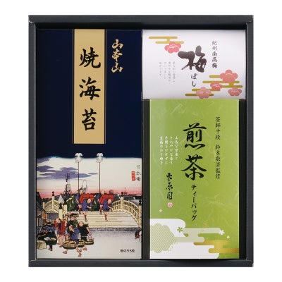 和み抄　山本山焼海苔＆茶師十段鈴木敬済監修ティーバッグ詰合せ