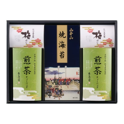 和み抄　山本山焼海苔＆茶師十段鈴木敬済監修ティーバッグ詰合せ