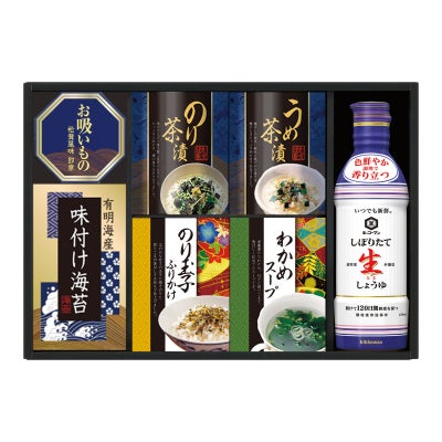キッコーマン　生しょうゆ＆和食詰合せ