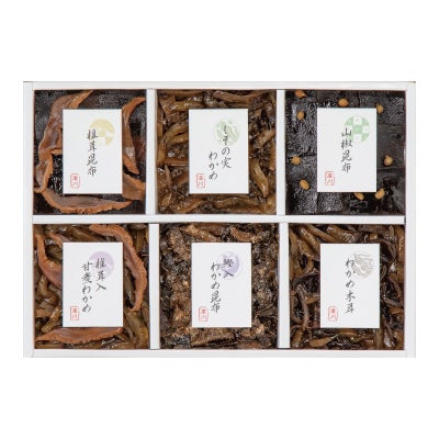 御昆布　6品佃煮詰合せ